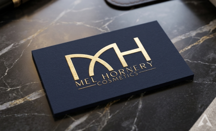 Mel Hornery Cosmetics Logo Design